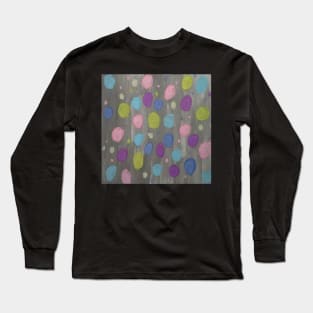 Pastel Bubbles Abtract Long Sleeve T-Shirt